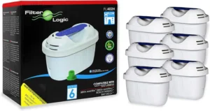Filterlogic Fl402h Universal 6 Pack Compatible With Brita Maxtra Plus