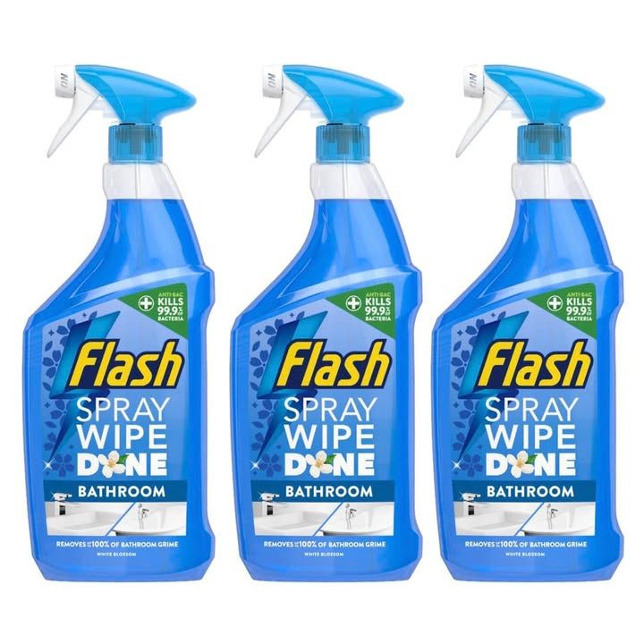 Flash Spray Wipe Done Bathroom Antibac Cleaning Spray 800ml