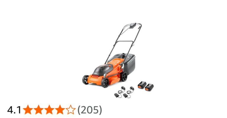 Flymo 36v Easistore 380r Cordless Lawnmower Kit X2 18v Power For All Battery And