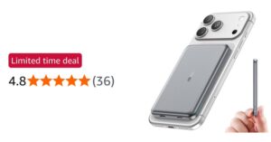 For Magsafe Power Bank Slim 5000mah Magnetic Battery Pack Power Bank