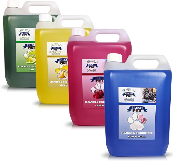 Fresh Pet Disinfectant Kennel Disinfectant And Deodoriser 4 X 5l