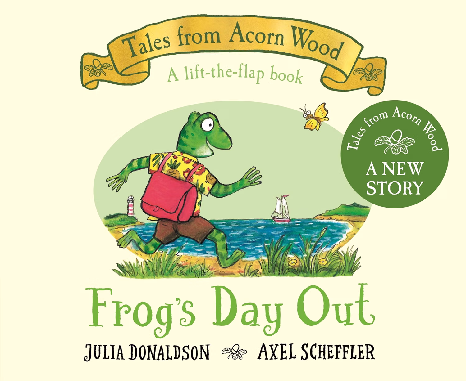 Frog's Day Out: A rhyming lift-the-flap board book, perfect for toddlers