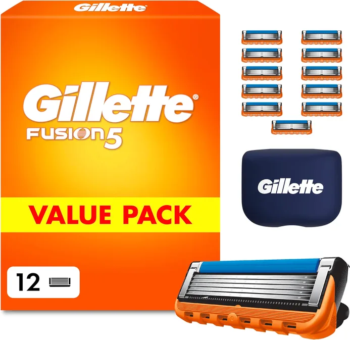 Gillette Fusion5 Men S Razor Refill Cartridges 12 Count