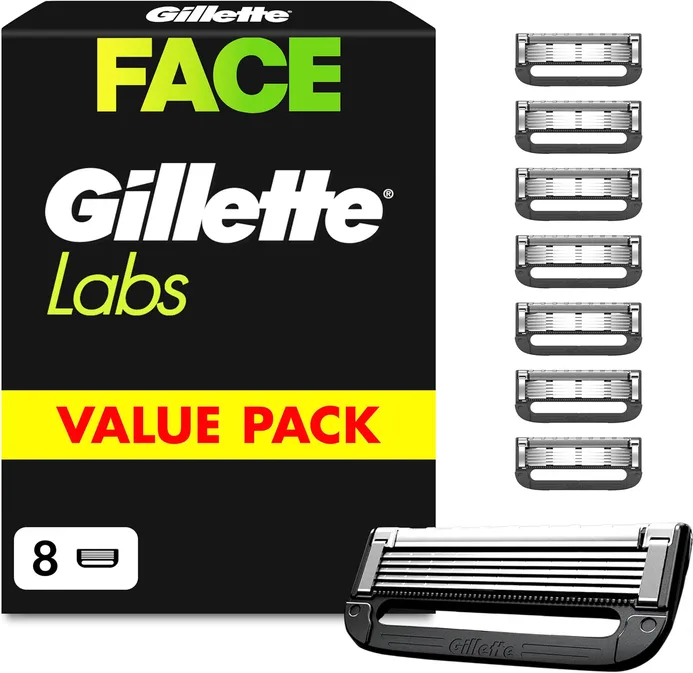 Gillette Labs Men S Razor Blades 8 Refills