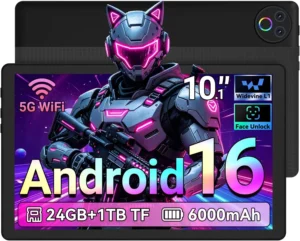 Gleeso Tablet 10 Inch Android 16 Tablet 24gb Ram