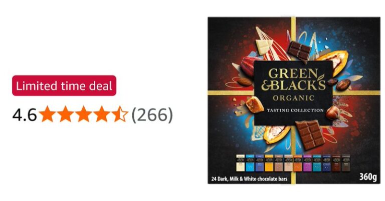 Green And Black S Organic Tasting Collection Box Of 24 Miniature Bars