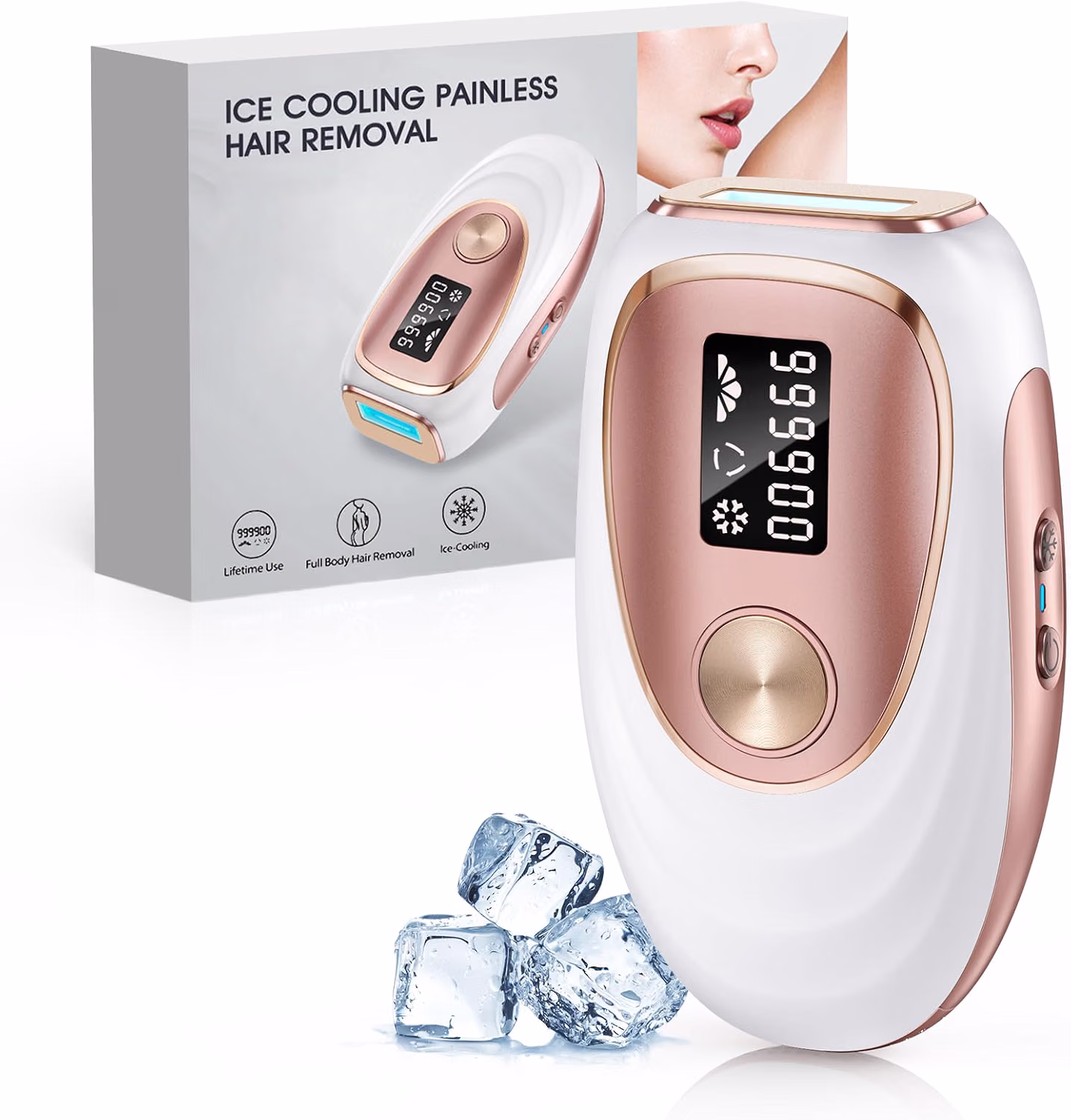 Haarlosy Ipl Laser Hair Removal Device With Painless And Long Lasting Result