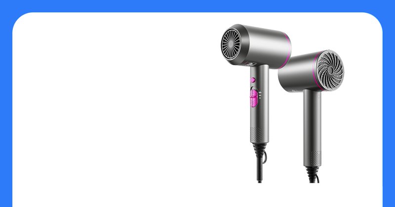 Happygoo Hair Dryer Powerful Fast Drying Hairdryer