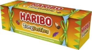 Haribo Tangfastics Tube 120g Festive Fizzy Gummies Christmas Sweets And Stocking