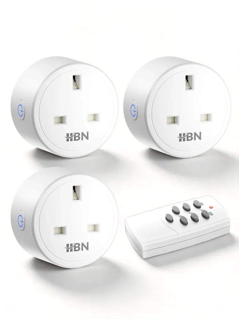 Hbn 13a Remote Control Sockets Plug With On Off Light Switch For Christmas