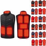 Heated Vest for Women and Men Heated Gilet Winter Body Warmer Outdoor