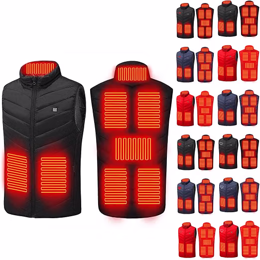 Heated Vest For Women And Men Heated Gilet Winter Body Warmer Outdoor