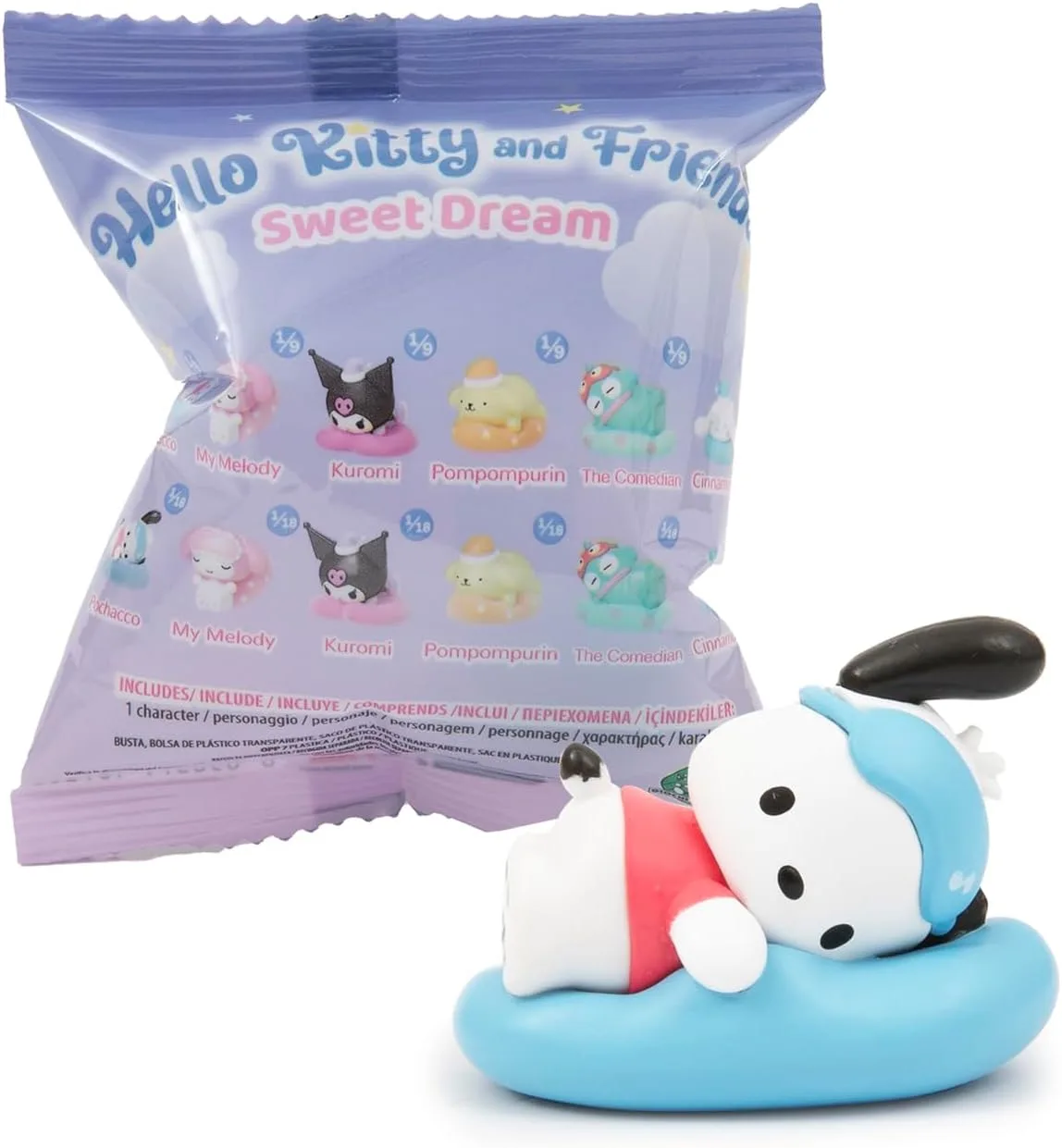 Hello Kitty Mini Figure Blind Bag 1 Random Figure Included 4cm Sweet Dreams Seri