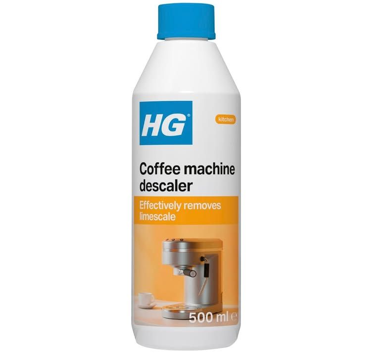 Hg Coffee Machine Descaler Tough Scale Remover For Espresso And Pod Machines 500