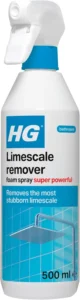 Hg Limescale Remover Foam Spray Super Powerful Bathroom And Kitchen Cleaner 500m