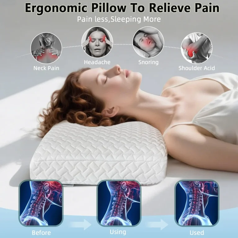 High Density Memory Foam Pillow Bed Pillow