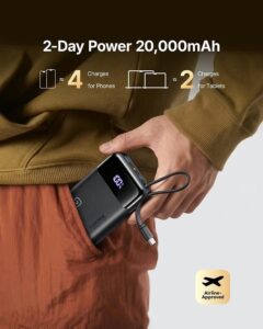 Iniu 45w Fast Charging Power Bank 20000mah Small Battery Pack
