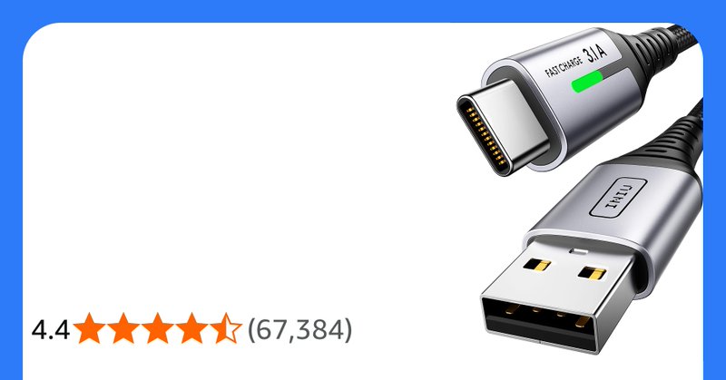 Iniu USB C Cable 2m USB A To USB C Cable 3 1a Fast Charging