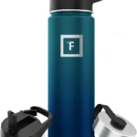 IRON °FLASK Insulated Water Bottle with Straw - 650/950/1200/1800 ml - Leakproof Double-Walled Stainless Steel Metal Drink Flask BPA-Free - Sports Travel Gym Camping Hiking Kids