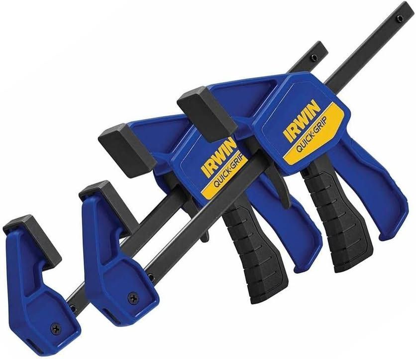 Irwin Quick Grip Light Duty 63kg Mini 300mm Trigger Clamp Twin Pack T54122el7