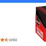Jack Link’s Biltong Jerky Original - 12-Pack (12 x 20 g) - Gluten-Free Meat Snack - High-Protein Dried Meat for Gym, Fitness, Outdoor - Low-Calorie Protein Snacks - Beef Chips