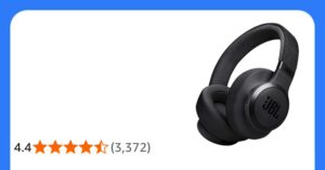 Jbl Live 770 Nc Wireless Over Ear Headphones With Noise Cancelling Technology An