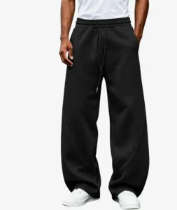 Joggers For Men UK Wide Leg Tracksuit Bottoms