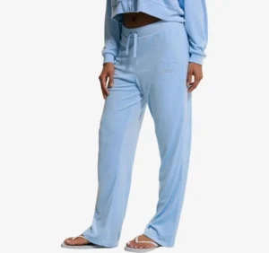 Juicy Couture Women S Studded Velour Lounge Tracksuit Bottom