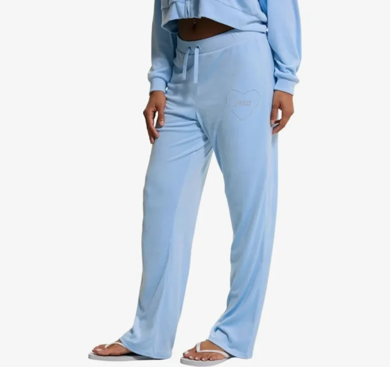 Juicy Couture Women S Studded Velour Lounge Tracksuit Bottom