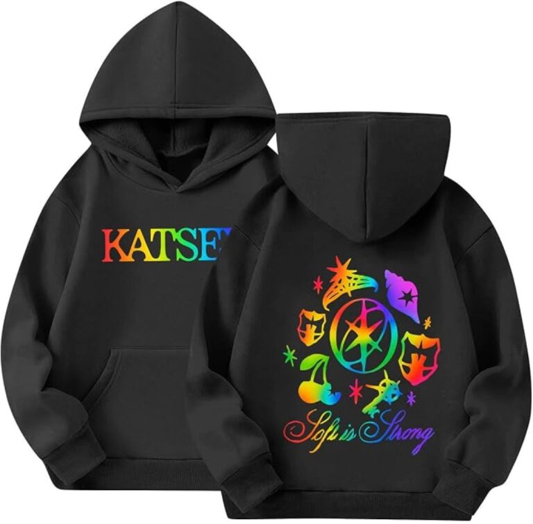 Katseye Hoodie For Girls Oversized Katseye Merch