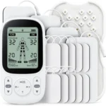 KAUGIC TENS Machine for Pain Relief, Dual Channel, 32 Modes, 14 Pads
