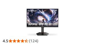 Koorui 27 Inch Gaming Monitor 320hz Qhd 1440p 1ms Fast Ips
