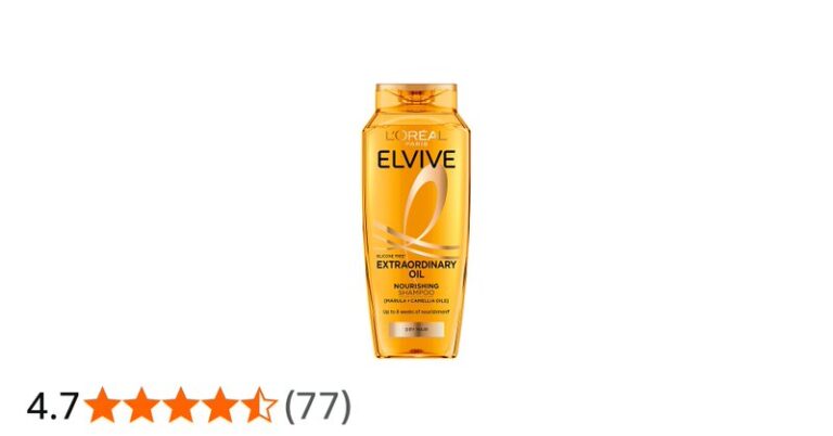 L Oreal Paris Elvive Extraordinary Oil Nourishing Shine Shampoo 700ml