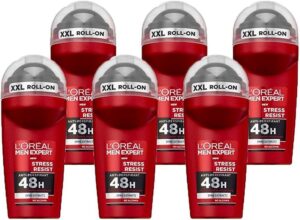 L Oreal Paris Men Expert 96h Stress Resist Anti Perspirant Roll On Deodorant For