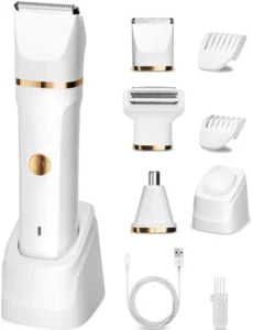 Lady Shavers For Women 3 In 1 Bikini Trimmer Woman Ipx7 Waterproof Nose Trimmer