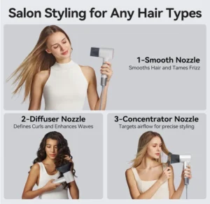 Laifen Swift Special Hair Dryer High Speed 200m Ionic For Fast Drying