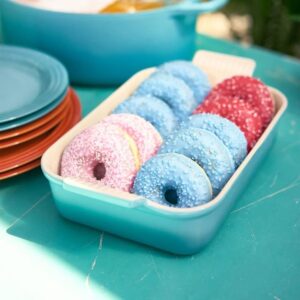 Le Creuset Heritage Rectangular Dish Stoneware 26 Cm 2 4 Litres Caribbean