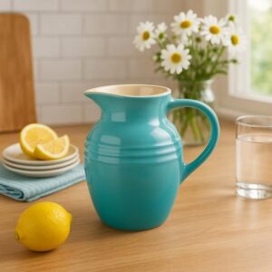 Le Creuset Stoneware Breakfast Jug 600 Ml 550 G Caribbean