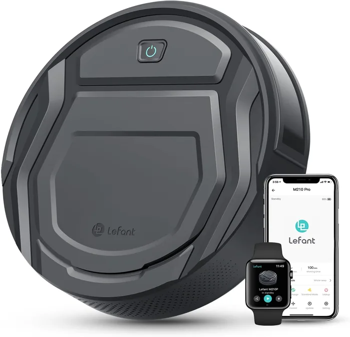 Lefant M210pro Robot Vacuum Cleaner 4000pa Suction Anti Tangle