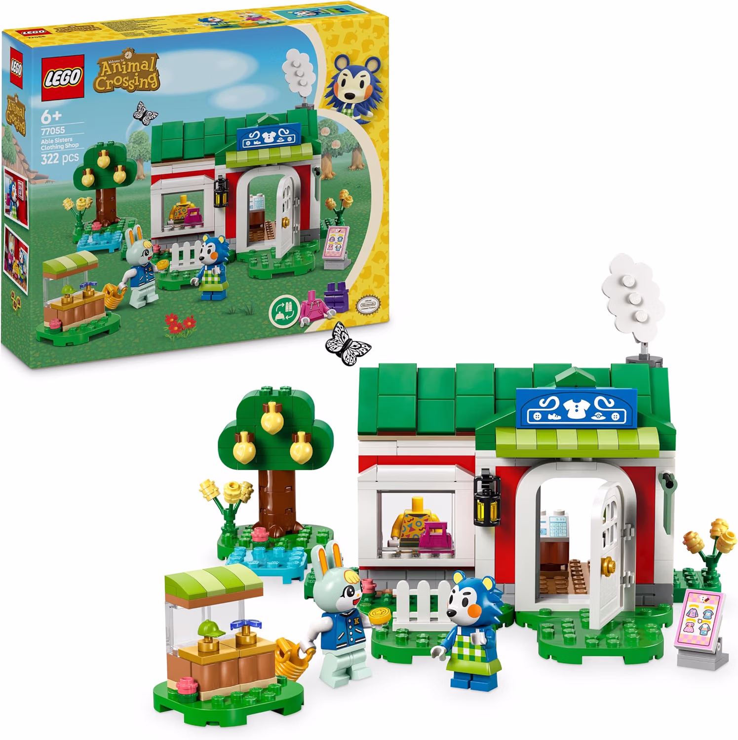 LEGO Animal Crossing Able Sisters Clothing Shop 77055
