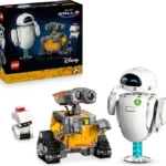 LEGO | Disney Pixar WALL-E and EVE - Display Model Kit for Adults - Brick-Built Robots with M-O & Hal Figures - DIY Home Decor - Collectible Gift for Fans - 43279