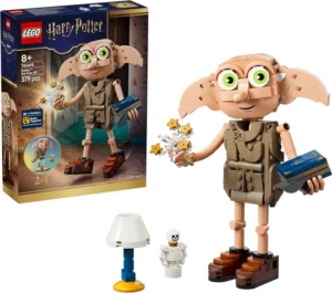 LEGO Harry Potter 2 In 1 Dobby The Free Elf Toy Model Kit Transforms Into A Krea