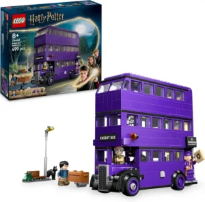 LEGO Harry Potter Knight Bus Adventure Wizarding World Toy With 5 Collectible Mi