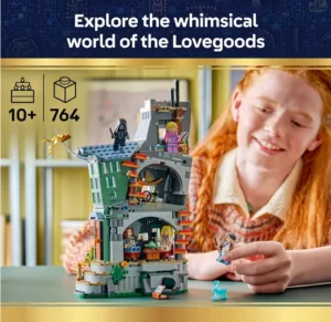 LEGO Harry Potter Luna Lovegood S House Toy Diy Miniature Model Kit W A Light Br
