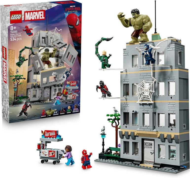 LEGO Marvel Spider Man Vs Hulk Epic Clash