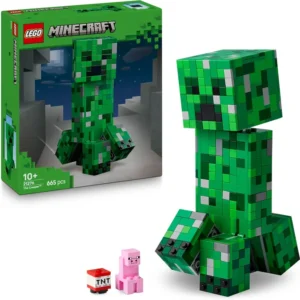 LEGO Minecraft The Creeper Toy Posable Mob Figure Incl A Hidden Compartment With