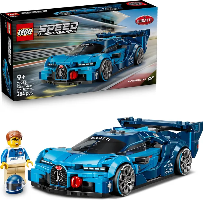 LEGO Speed Champions Bugatti Vision GT Hyper Sports Car 77253