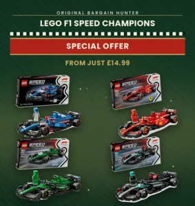 LEGO Speed Champions Mercedes Amg F1 W15 Race Car Toy With A Collectible Formula