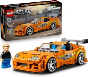 LEGO Speed Champions The Fast And The Furious Toyota Supra Mk4 Car Toy Model Kit