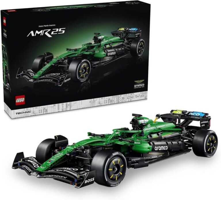 LEGO Technic Aston Martin Aramco Amr25 F1 Car Model Kit
